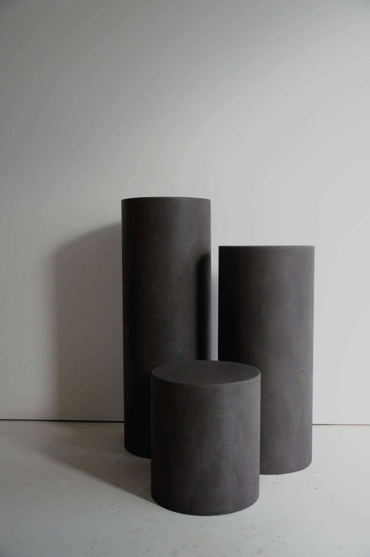 black pillars